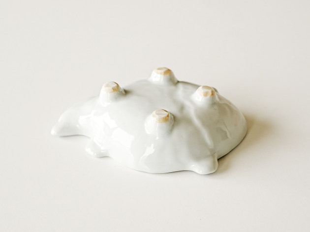 新道工房 染付魚形小向