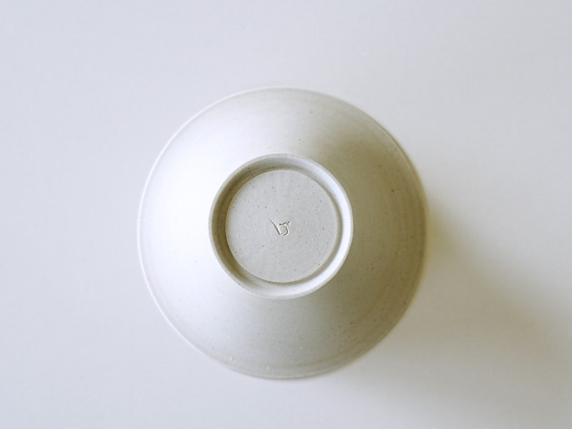 阿南維也 白磁掛分鉢