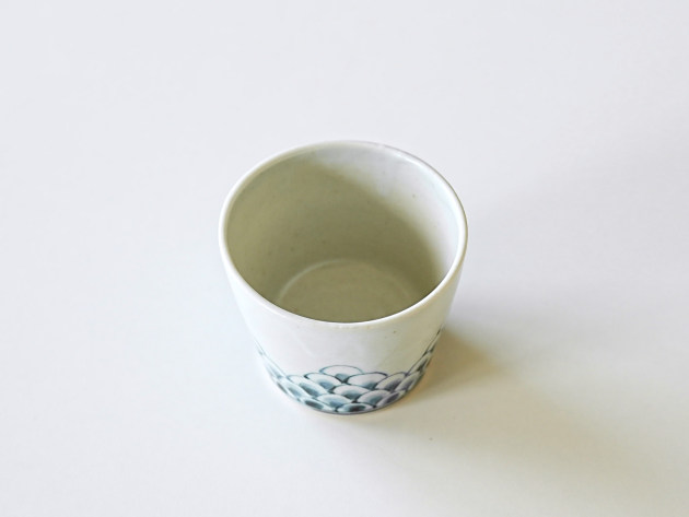 廣政毅 青海波そば猪口