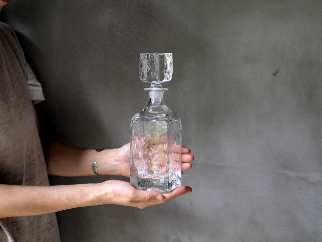 西山芳浩 四角デカンタ（B）