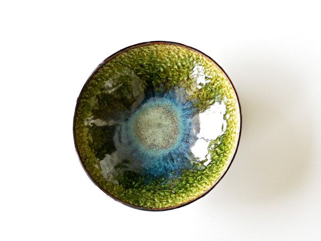 大沼道行 織部鉢（M）