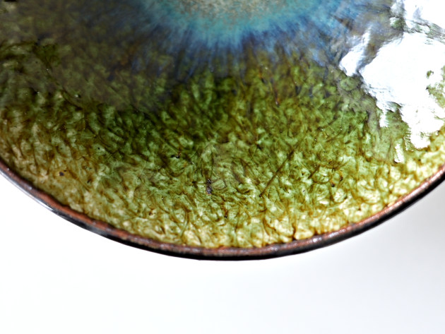 大沼道行 織部鉢（M）