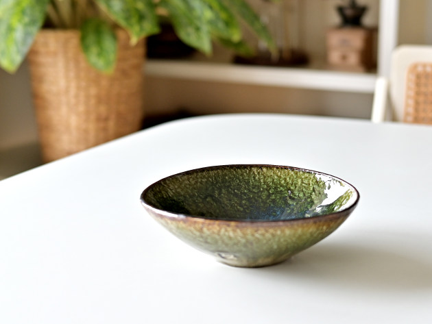 大沼道行 織部鉢（M）