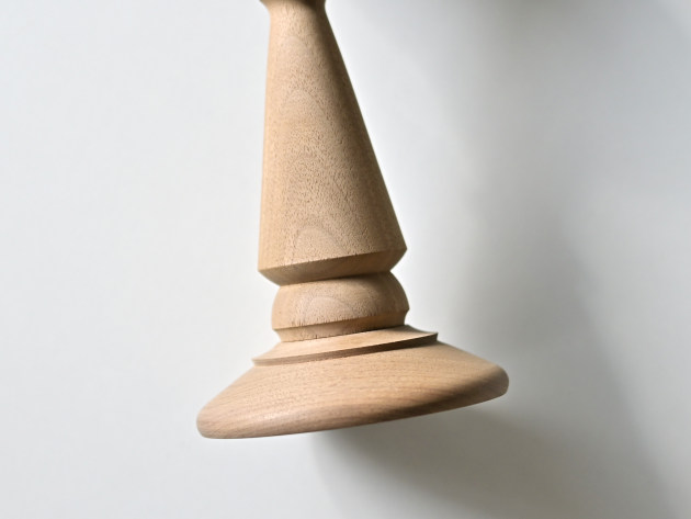 神野達也 燭台M（ウォルナット無塗装）