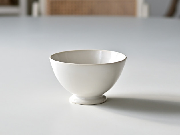 ヨシノヒトシ 白磁カフェオレボウル