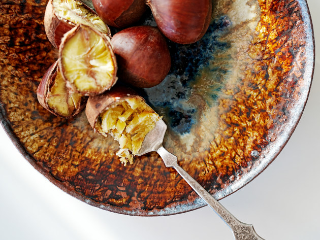 大沼道行 二彩丸皿