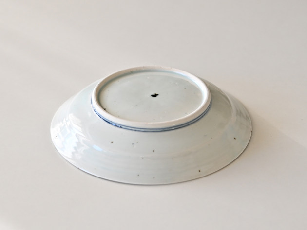 山口利枝 花唐草文7寸平皿