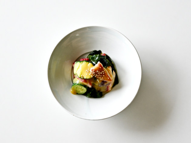 山口利枝 白磁5寸平鉢