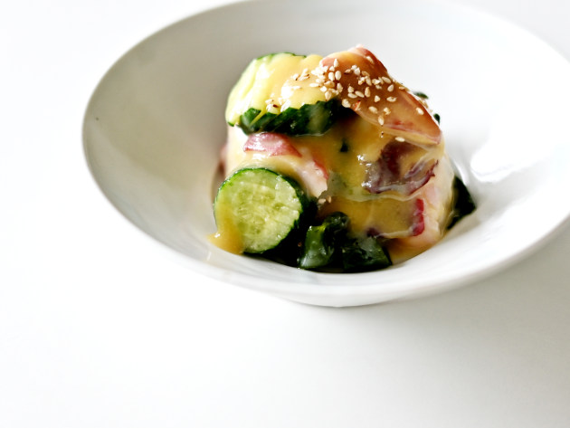 山口利枝 白磁5寸平鉢