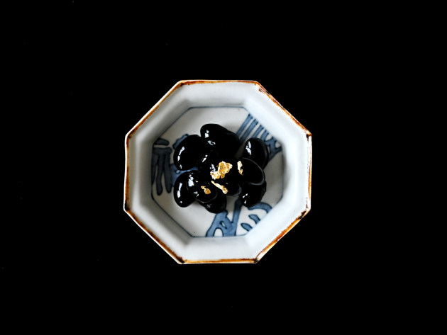 豊増一雄 福字八角手塩皿