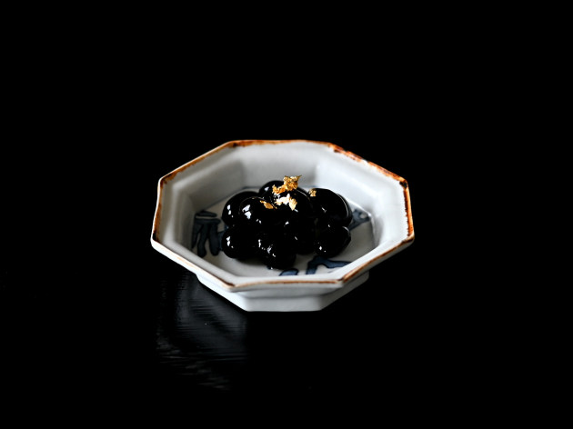 豊増一雄 福字八角手塩皿