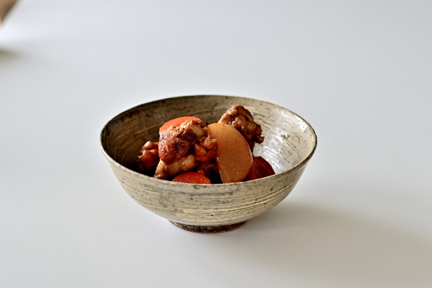 余宮隆 刷毛目6寸麺鉢